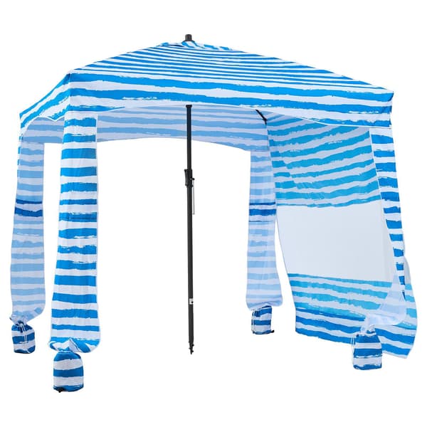 Strandcabana 1,8 x 1,8 m, UPF 50+, sidovägg