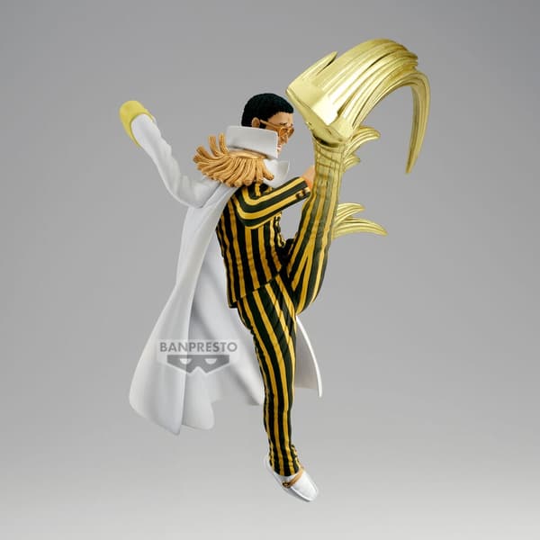 One Piece Borsalino Battle Record Figur, 19 cm samleobjekt