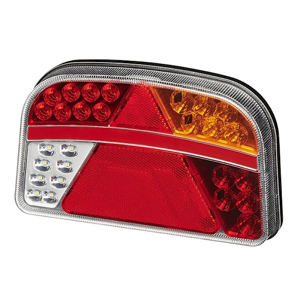 Takavalo 6 toimintoa 240x150mm LED oikea