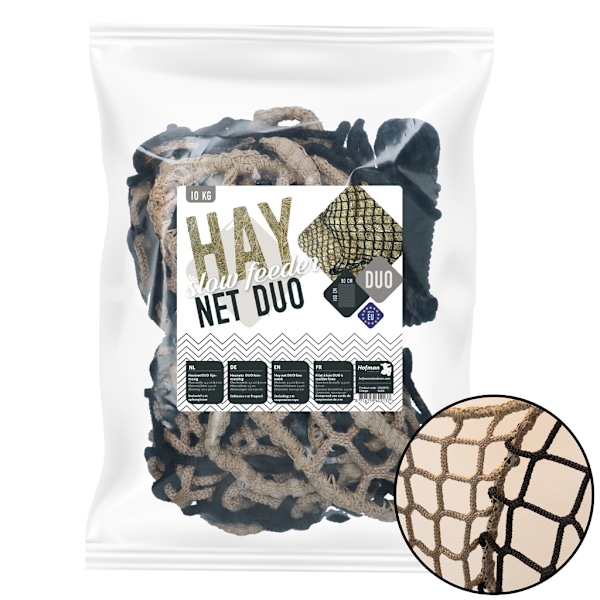 Hønet Slowfeeder 10 kg (5 mm tyk, maskestørrelse 60/45 mm)