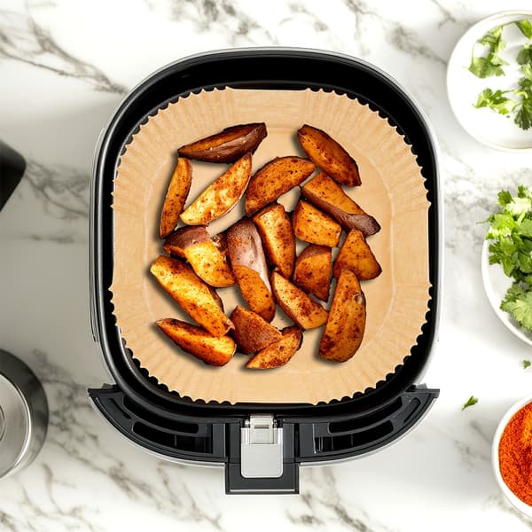 Air Fryer pappersfoder, fyrkantiga, 23x23 cm, 50 st