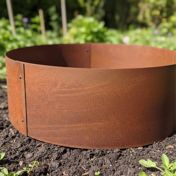 Corten stål træring, rustfinish, 20 x 70 cm