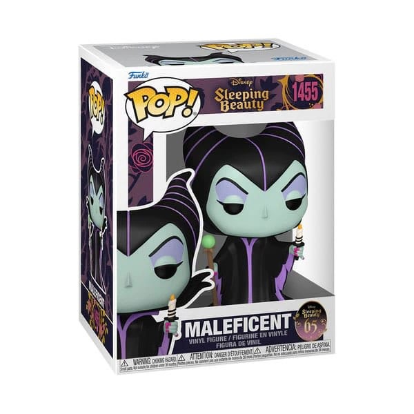 Prinsessa 65 vuotta POP! Disneyn vinyylifiguuri Maleficent kyntt