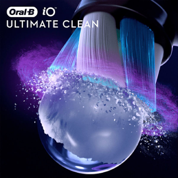 Borsthuvud iO Ultimate Clean Black 2st