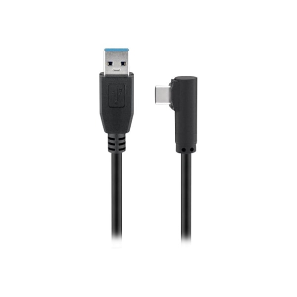 MicroConnect - USB-kabel - USB typ A (hane) rak till 24 pin USB-C (hane) vinklad - USB 3.2 Gen 1
