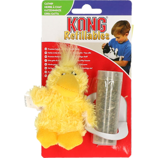 KONG Cat Genopfyldelig Catnip Duck