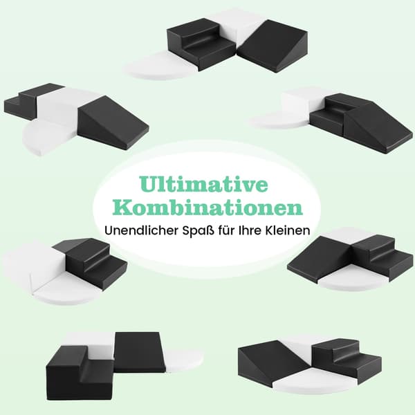 Skumlekset för barn – 4-delade klätterblock
