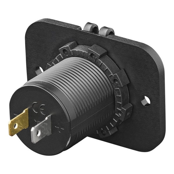 USB lynoplader indbygget type A + C 2-vejs 12/24V 3Am model 1