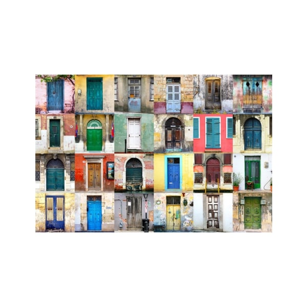 Twenty Four Doors - 70x100 cm