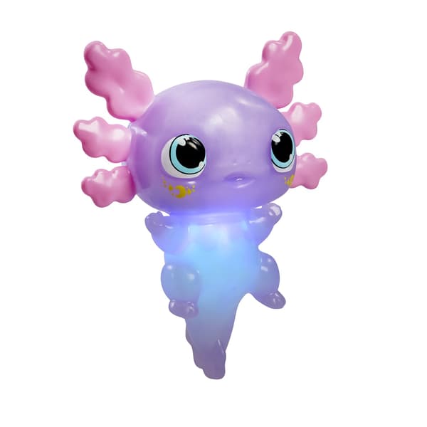 Lysende Axolotl-legetøj med taktile perler