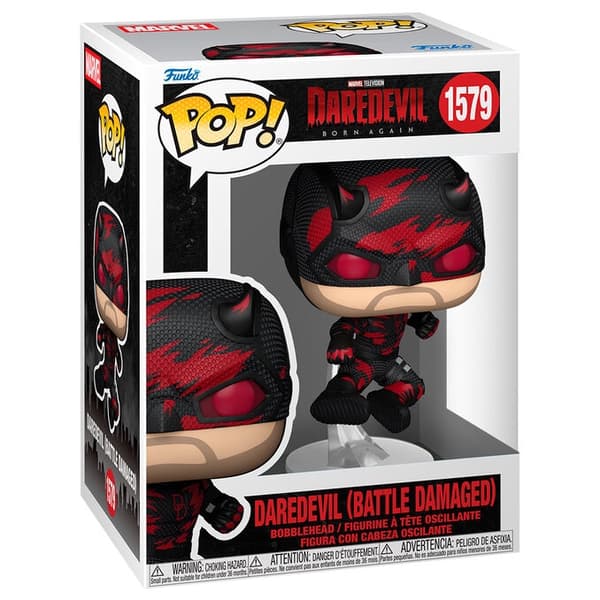 POP-figur Marvel Daredevil Born Again Daredevil Battle Damaged