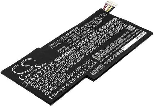 Batteri til Msi GS63 7RE Stealth Pro osv