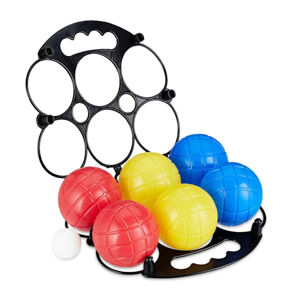 Boccia spil med 6 bolde