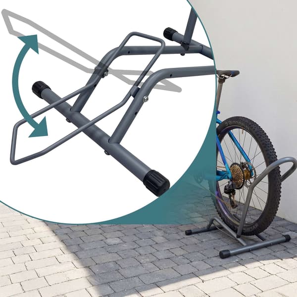 Elcykel gulvstativ – passer til hjul op til 29 tommer