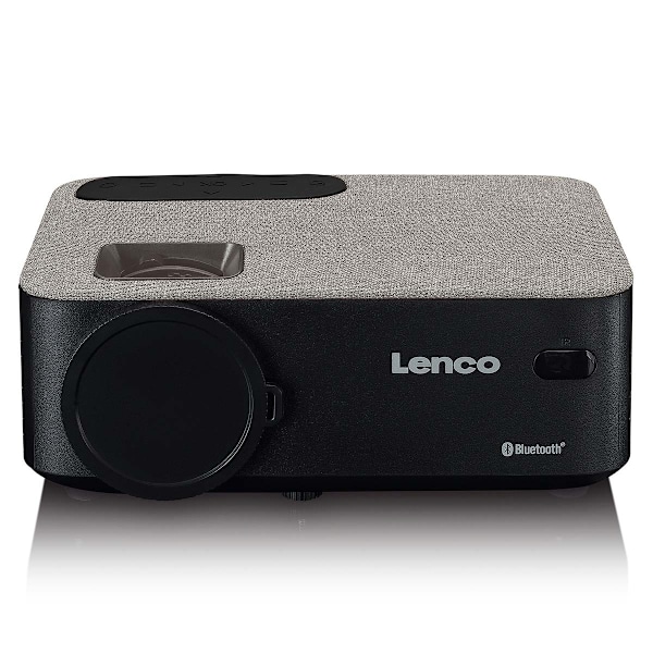 HD 720P LCD-projektor med Bluetooth grå