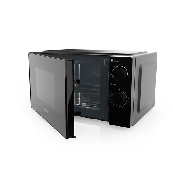 Solo mikrobølgeovn, 700W, 20L, 5 effektniveauer, sort