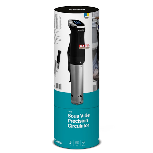 Sous Vide Precision IPX7 800W SV310 Rustfri/Sort