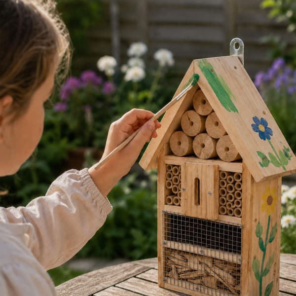 Insekthotelsæt, 2-pak, grantræ og bambus
