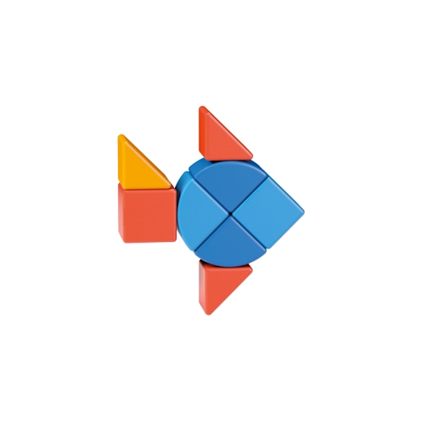 Geomag Magicube Dyr 9 Stk