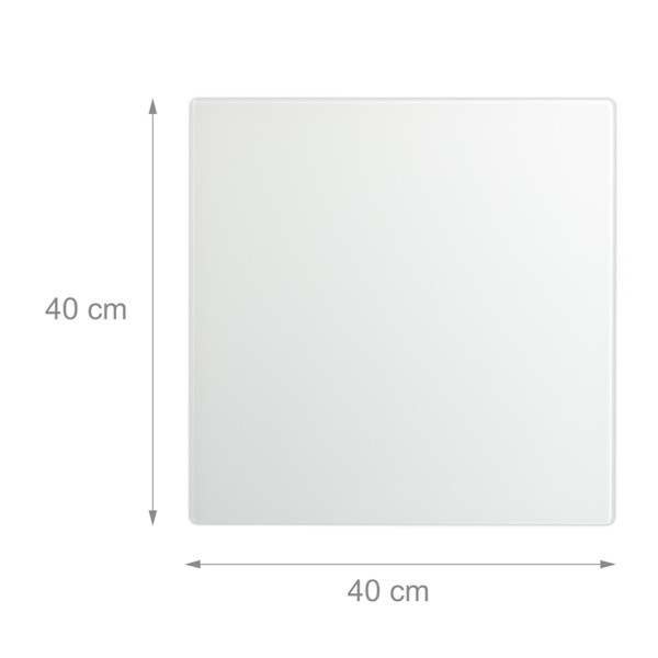 Magnettavla vitt glas