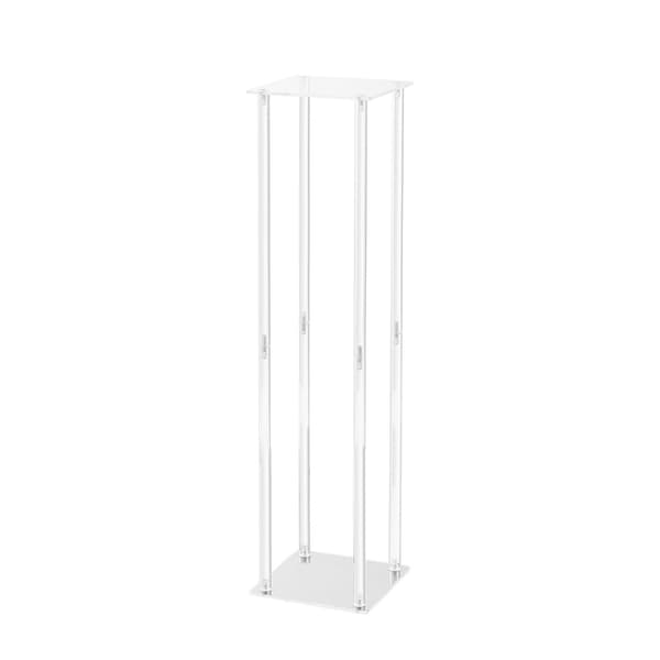 Bröllopsblomstställset, 84 cm akrylpelare