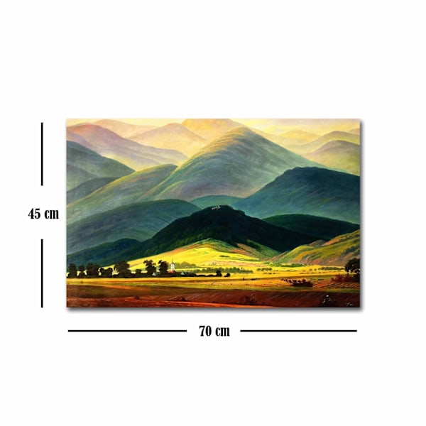 Dekorativ målning på canvas FAMOUSART-100