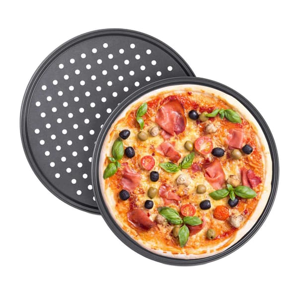 2 st. runda pizzapannor