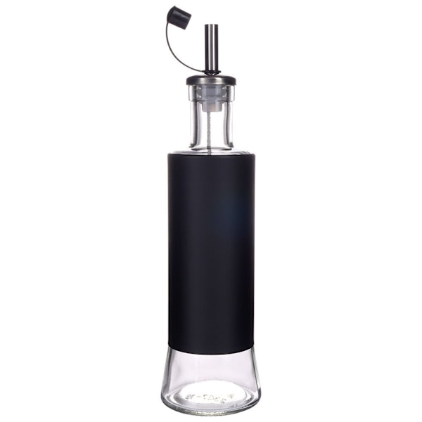 Set med 2 glasflaskor för olja & vinäger med dispenserlock