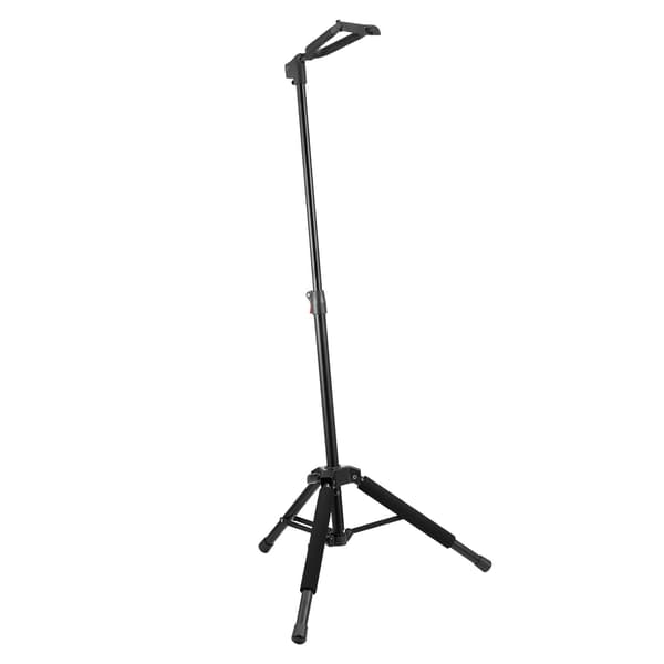 Stativ för gitarr, hopfällbart och justerbart 94–122 cm