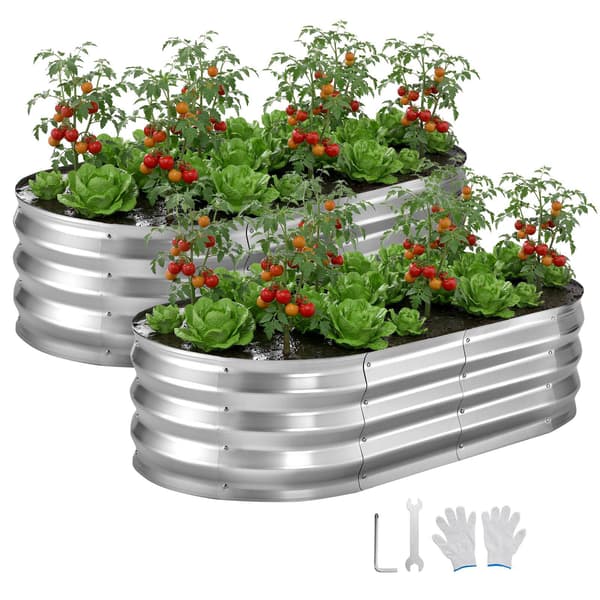 Sinkityt kohopenkit, 2 kpl, 4x2x1 jalkaa soikea