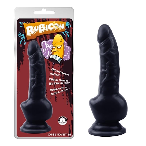 Dildo Obsidian Intruder 18 x 3,2 cm musta