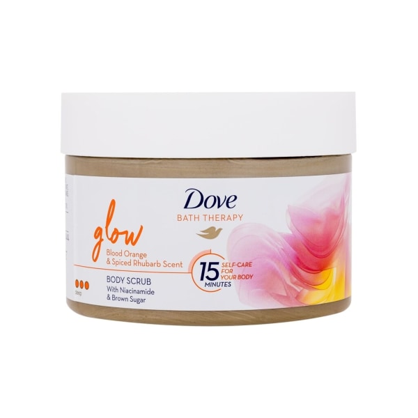 Dove - Bath Therapy Glow Body Scrub - For Women, 295 ml