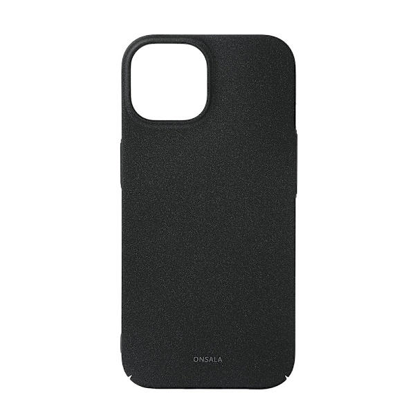 ONSALA Bagcover Thin Sand Burst iPhone 15 Sort