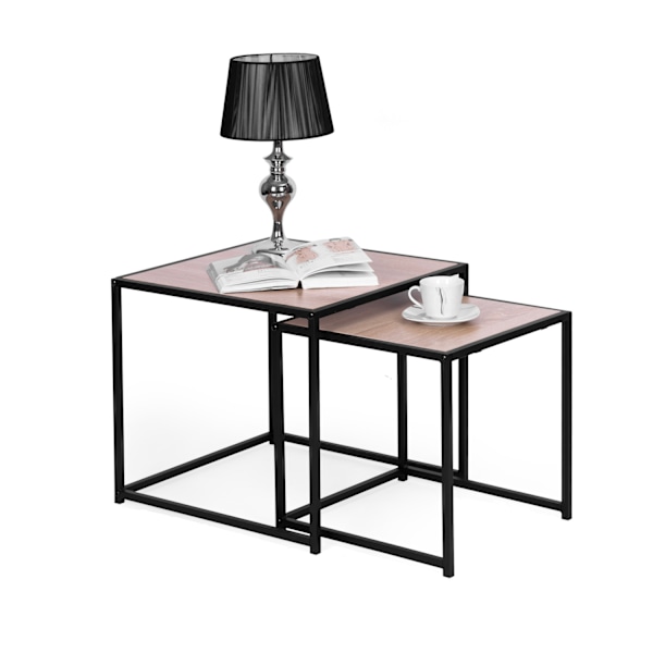 Set med 2 soffbord, loftdesign