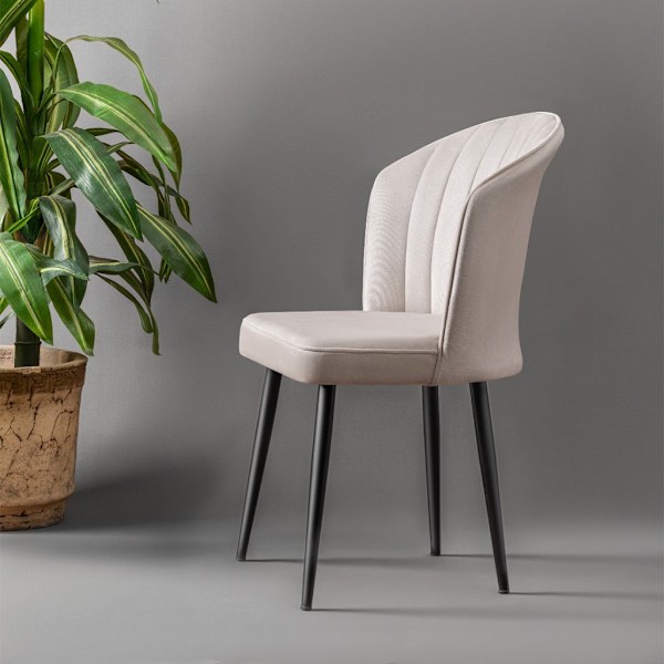 Stolset (2 delar) Rubi - Cream