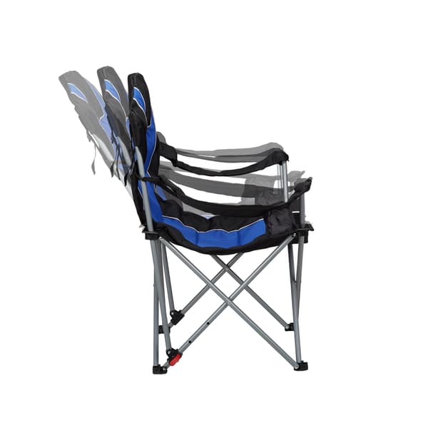 Sammenklappelig campingstol med polstring
