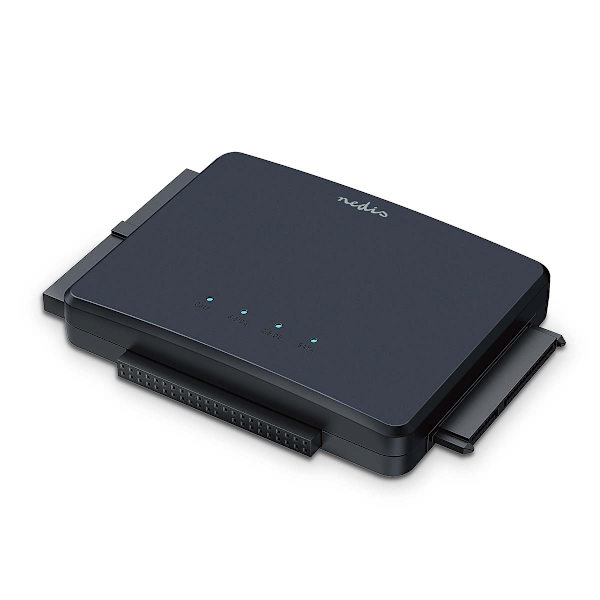 Hård disk Adapter | USB 3.2 Gen1 | 2.5 / 3.5 " | IDE + SATA | Strömadapter