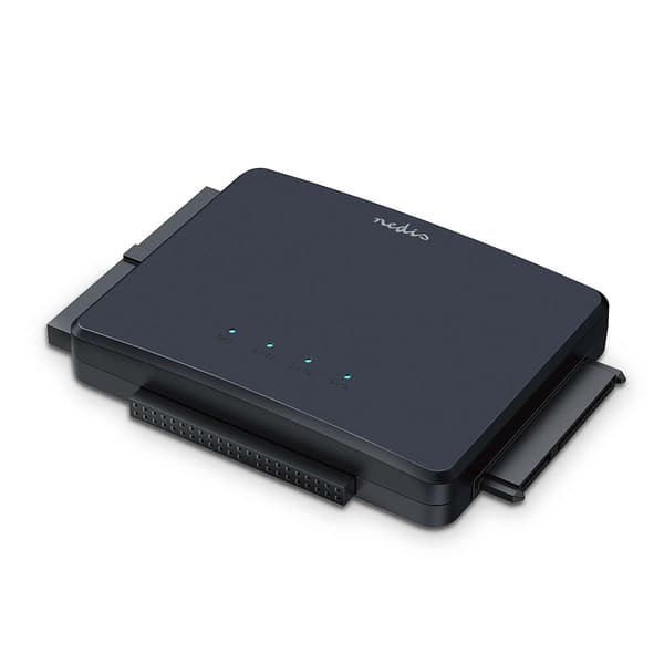 Kiintolevysovitin | USB 3.2 Gen1 | 2.5 / 3.5 " | IDE + SATA | Verkkovirtakäyttöinen