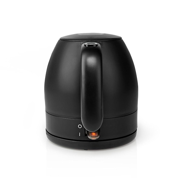 Elkedel | 1.0 l | Plast | Sort | Drejelig 360 grader | Skjult varmeelement | Strix®-controller | Beskyttelse mod kogetørring