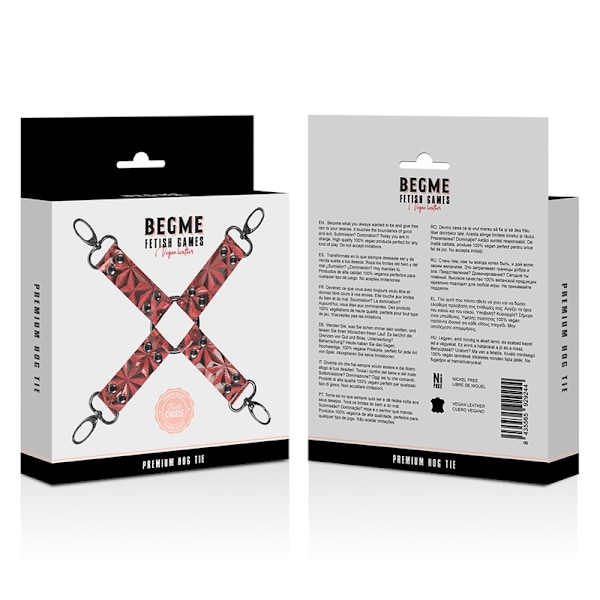 Begme - Red Edition Premium Vegansk læder Slips