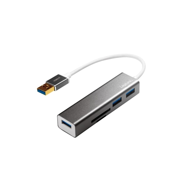 LogiLink UA0306, USB 3.2 Gen 1 (3.1 Gen 1) Type-A, USB 3.2 Gen 1 (3.1 Gen 1) Type-A