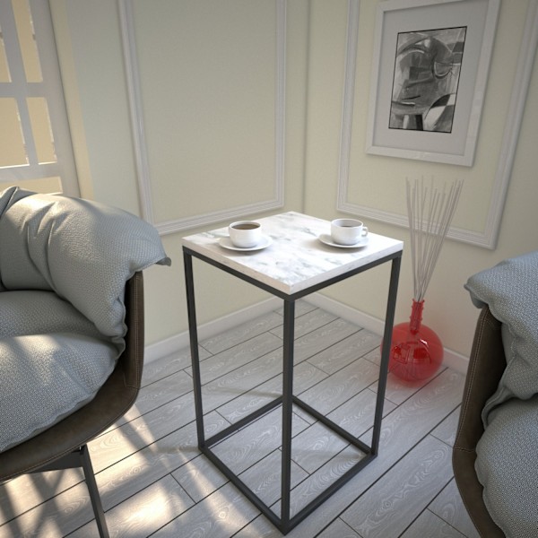 Sidobord Pure - Marmo