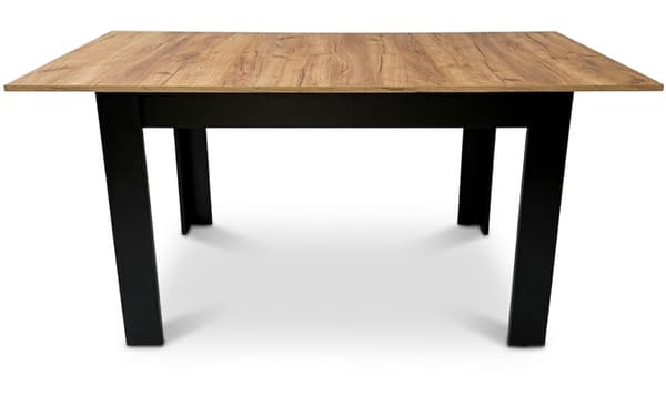 Utdragbart matbord, 120–160 cm, ekfinish