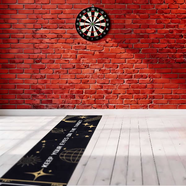 Dartmatta med ochelänk, 60x260 cm, halkfri