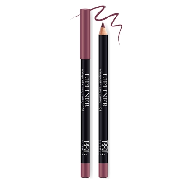 Bel London, BEL London, Hydrogenated Vegetable Oil, Waterproof, Contour, Lip Liner, 109, 0.78 g