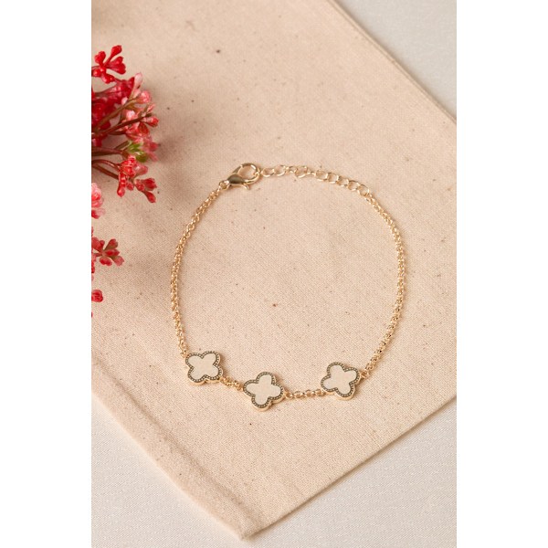 Metall Halsband & Armband Set CSET9833