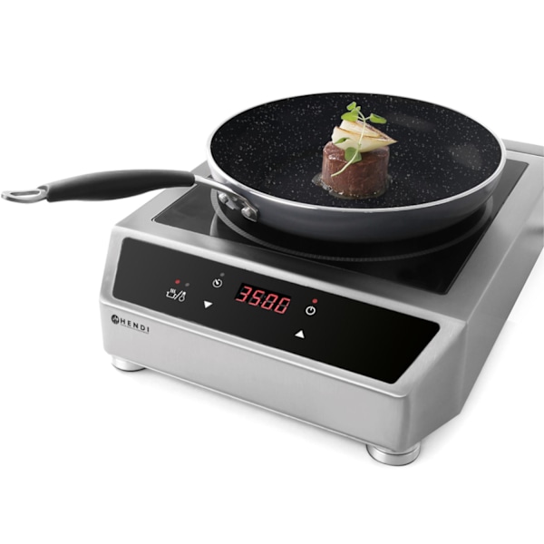 Aluminiumstekpanna med Teflon Platinum Professional non-stick beläggning. 24 cm - Hendi 621110