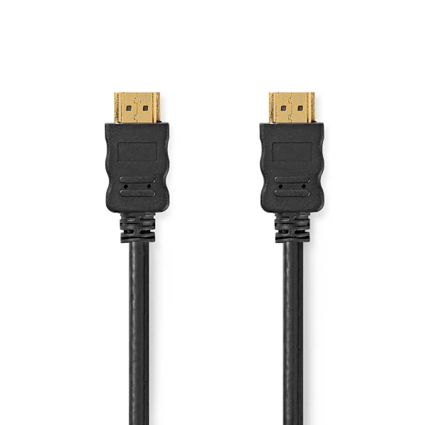 High Speed ​​HDMI ™ Kaapeli Ethernet | HDMI™ liitin | HDMI™ liitin | 4K@60Hz | ARC | 18 Gbps | 2.00 m | Pyöreä | PVC | Musta | Laatikko