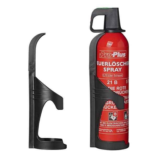 Vægbeslag sort til Ildslukker 750ml (510310V01 - 510311V01)