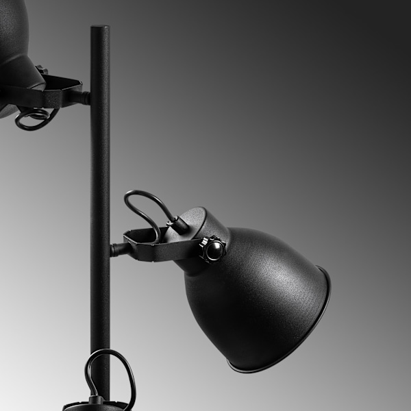 Gulvlampe Spotkafasi 13785 - Sort